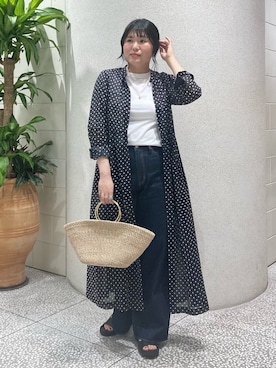「MOHI（モヒ）のアイテム」を使った、Sacco.♡さん（レディース・162cm）の春コーディネート