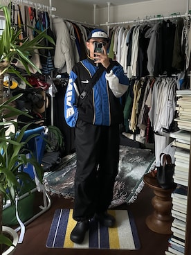 「NIKE（ナイキ）のアイテム（ブルゾン）」を使った、taroさん（メンズ・165cm）の秋コーディネート