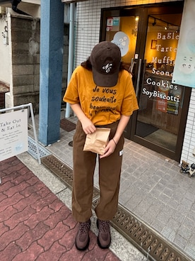 「SM2（エスエムツー）のアイテム」を使った、琉空さん（レディース・162cm）の秋コーディネート