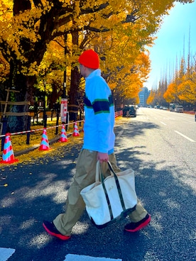 TERRYさん（骨格ウェーブ・メンズ・178cm）の秋コーディネート