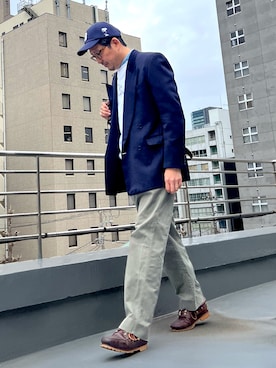 「PENDLETON（ペンドルトン）のアイテム」を使った、TERRYさん（メンズ・178cm）の冬コーディネート