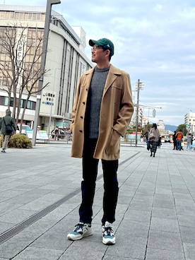 「PENDLETON（ペンドルトン）のアイテム」を使った、TERRYさん（メンズ・178cm）の冬コーディネート