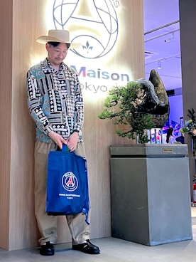 「Banana Republic（バナナリパブリック）のアイテム（シャツ/ブラウス、その他）」を使った、TERRYさん（メンズ・179cm）の春コーディネート