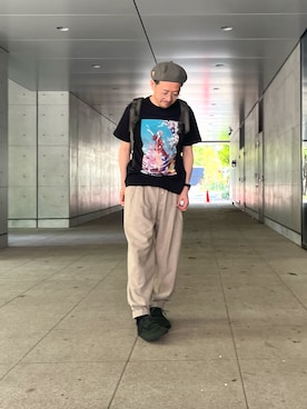 「IL BISONTE（イルビゾンテ）のアイテム」を使った、TERRYさん（メンズ・179cm）の春コーディネート