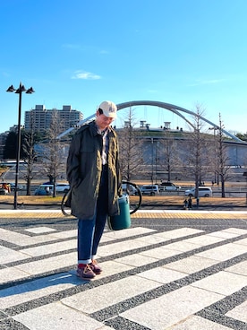 「RRL（ダブル アール エル）のアイテム」を使った、TERRYさん（メンズ・178cm）の冬コーディネート