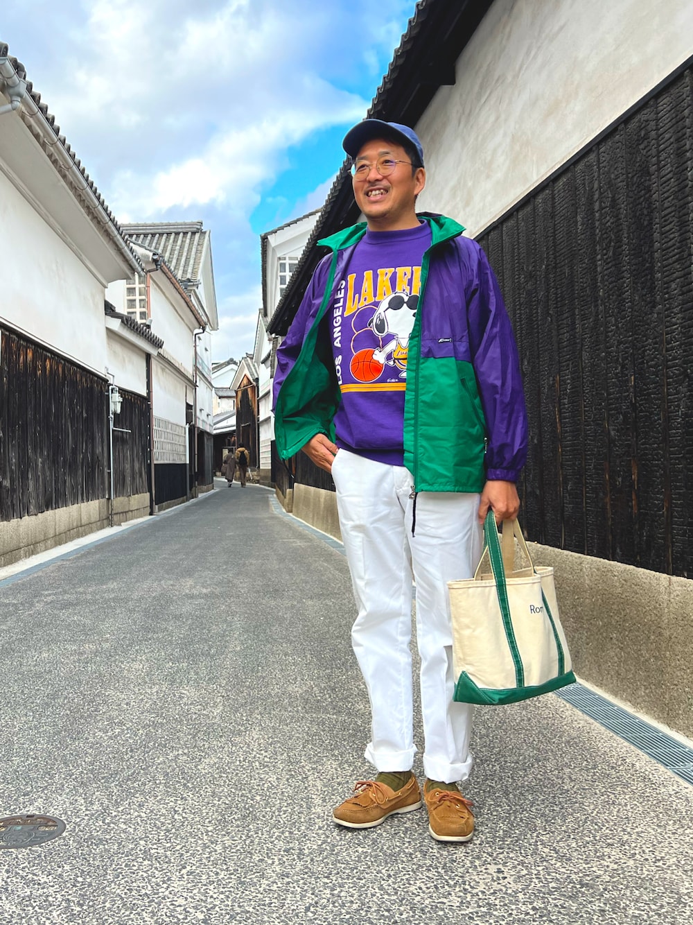 K-WAYのナイロンジャケットを使った人気ファッションコーディネート - WEAR