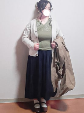 「FUNALIVE（ファンアライブ）のアイテム」を使った、flowerstonekailaさん（レディース・150cm）の春コーディネート