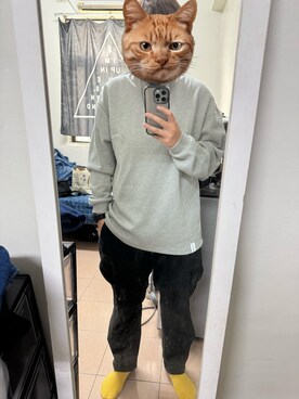 「AGILITY（アジリティー）のアイテム」を使った、Linさん（レディース・161cm）の冬コーディネート
