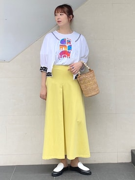 菊池さん（レディース・164cm）の夏コーディネート