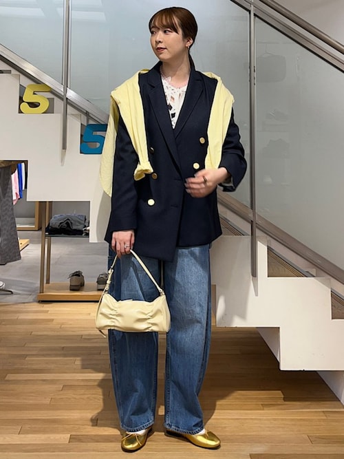 SHIPS any:〈洗濯機可能〉アイビー ブレザー ダブル ジャケット