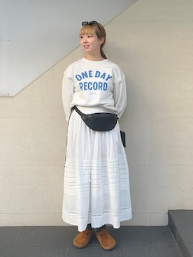菊池さん(レディース・164cm)の春コーディネート