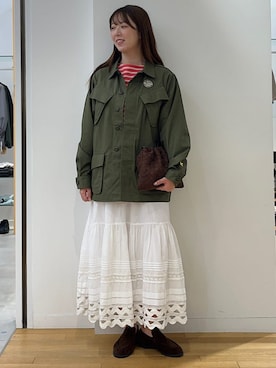 菊池さん(レディース・164cm)の秋コーディネート