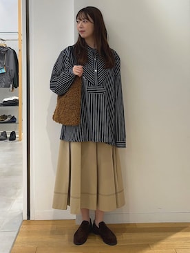 菊池さん(レディース・164cm)の秋コーディネート