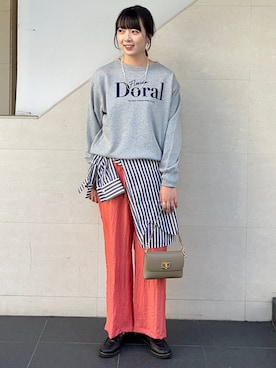 菊池さん(レディース・164cm)の秋コーディネート
