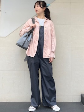 菊池さん(レディース・164cm)の春コーディネート