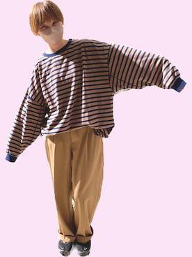 「NIKE（ナイキ）のアイテム（スニーカー、ブラック系）」を使った、𝐾𝑎𝑛𝑎𝑚𝑖さん（レディース・158cm）の秋コーディネート