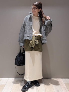 310lepsim75さん(レディース・163cm)の冬コーディネート