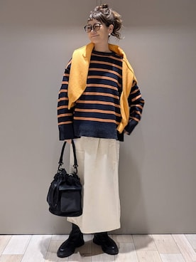 キラキラワッシャーコクーンスカート 147615を使った人気ファッション