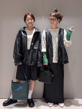 「LEPSIM（レプシィム）の袖切り替えプルオーバー　140912（Tシャツ/カットソー）」を使った、310lepsim75さん（レディース・163cm・40代）の秋コーディネート