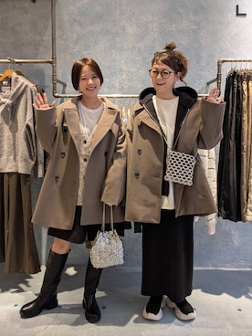 「アイテム（Tシャツ/カットソー）」を使った、310lepsim75さん（レディース・163cm・40代）の秋コーディネート