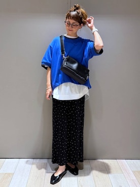 「アイテム（スカート）」を使った、310lepsim75さん（レディース・163cm）の春コーディネート