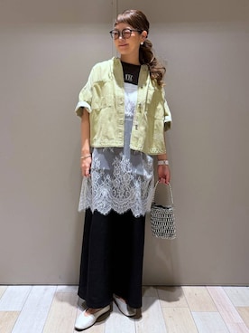 「LEPSIM（レプシィム）のアイテム」を使った、310lepsim75さん（レディース・163cm）の春コーディネート