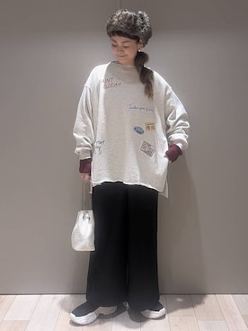 「アイテム（マタニティウェア/グッズ）」を使った、310lepsim75さん（レディース・163cm）の冬コーディネート