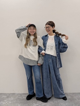 310lepsim75さん（レディース・163cm）の冬コーディネート