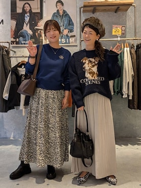 310lepsim75さん（レディース・163cm）の秋コーディネート