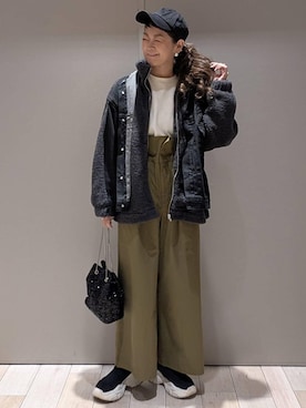 「アイテム（バッグ）」を使った、310lepsim75さん（レディース・163cm・40代）の秋コーディネート