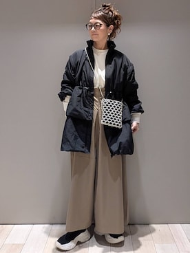 「アイテム（ママ＆ベビー）」を使った、310lepsim75さん（レディース・163cm）の秋コーディネート
