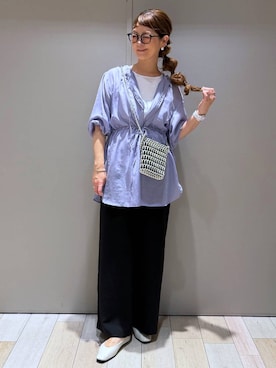 「LEPSIM（レプシィム）のアイテム」を使った、310lepsim75さん（レディース・163cm）の春コーディネート