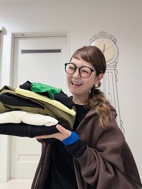 「アイテム（パーカー）」を使った、310lepsim75さん（レディース・163cm・40代）の秋コーディネート
