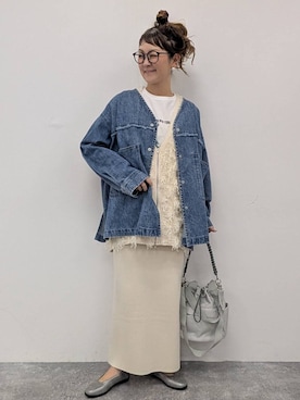 310lepsim75さん(レディース・163cm)の冬コーディネート