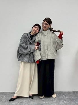 「アイテム（ブルゾン）」を使った、310lepsim75さん（レディース・163cm・40代）の秋コーディネート