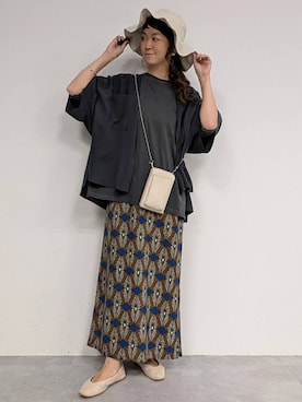 310lepsim75さん（レディース・163cm）の夏コーディネート