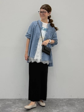 310lepsim75さん（レディース・163cm）の夏コーディネート
