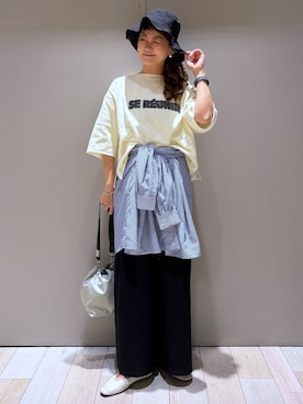 「LEPSIM（レプシィム）のアイテム」を使った、310lepsim75さん（レディース・163cm）の春コーディネート