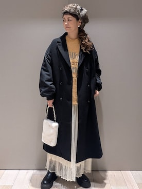 「アイテム（その他アウター）」を使った、310lepsim75さん（レディース・163cm・40代）の秋コーディネート