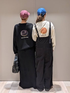 「アイテム（オールインワン・サロペット）」を使った、310lepsim75さん（レディース・163cm・40代）の冬コーディネート