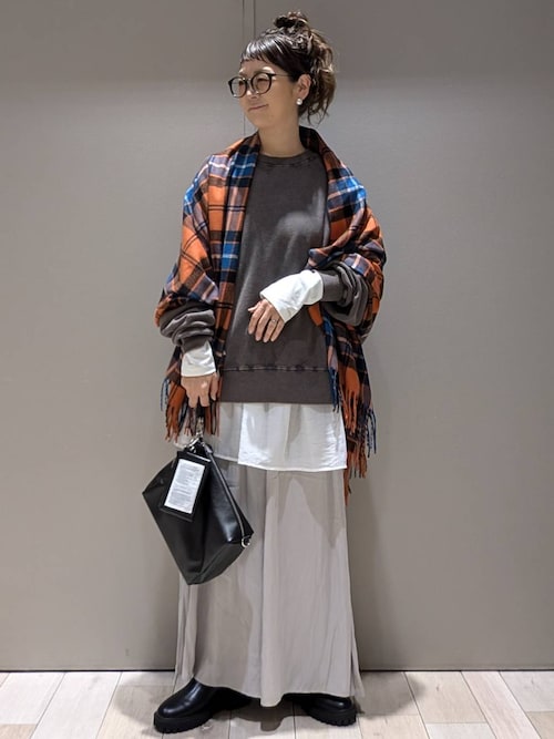 LGB ストール セール】洗えるチェックストール 32606（ストール/ショール）｜LEPSIM