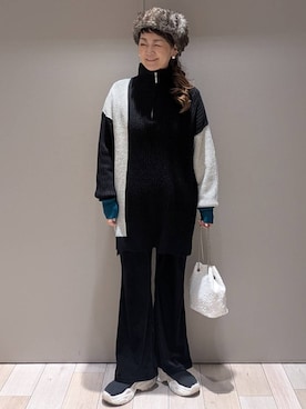 「アイテム（ブーツ）」を使った、310lepsim75さん（レディース・163cm・40代）の冬コーディネート