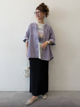 「LEPSIM（レプシィム）のアイテム」を使った、310lepsim75さん（レディース・163cm）の春コーディネート