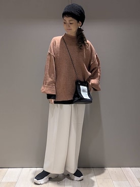 310lepsim75さん（レディース・163cm）の冬コーディネート