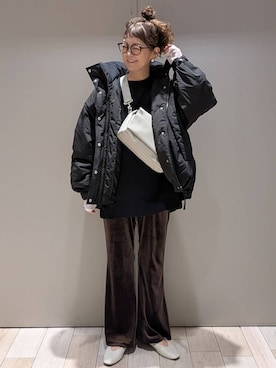 310lepsim75さん（レディース・163cm）の冬コーディネート