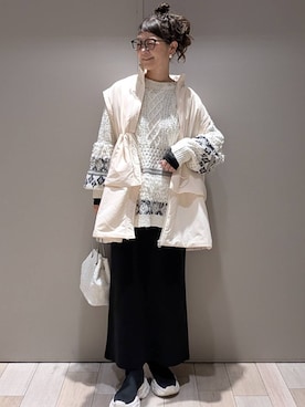 「アイテム（ブーツ）」を使った、310lepsim75さん（レディース・163cm・40代）の秋コーディネート