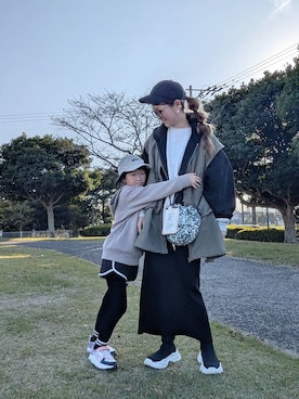 「アイテム（スカート）」を使った、310lepsim75さん（レディース・163cm・40代）の秋コーディネート