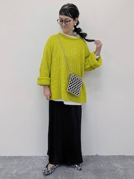 「アイテム（スカート）」を使った、310lepsim75さん（レディース・163cm・40代）の秋コーディネート