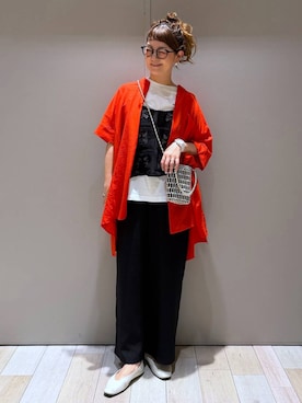 「LEPSIM（レプシィム）のアイテム」を使った、310lepsim75さん（レディース・163cm）の春コーディネート