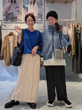 「アイテム（バッグ）」を使った、310lepsim75さん（レディース・163cm・40代）の秋コーディネート